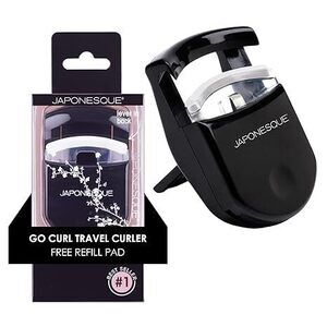 Travel Eyelash Curler, Black - Plastic Eyelash Curlers For Travel Makeup, Go